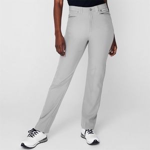 NWT Slazenger Golf Trousers Pants Size 12 Grey Standard Fit